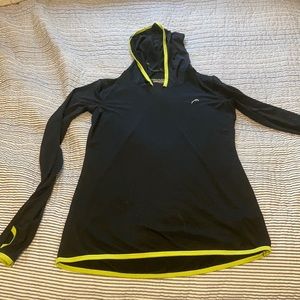 Head long sleeve thermal with hood